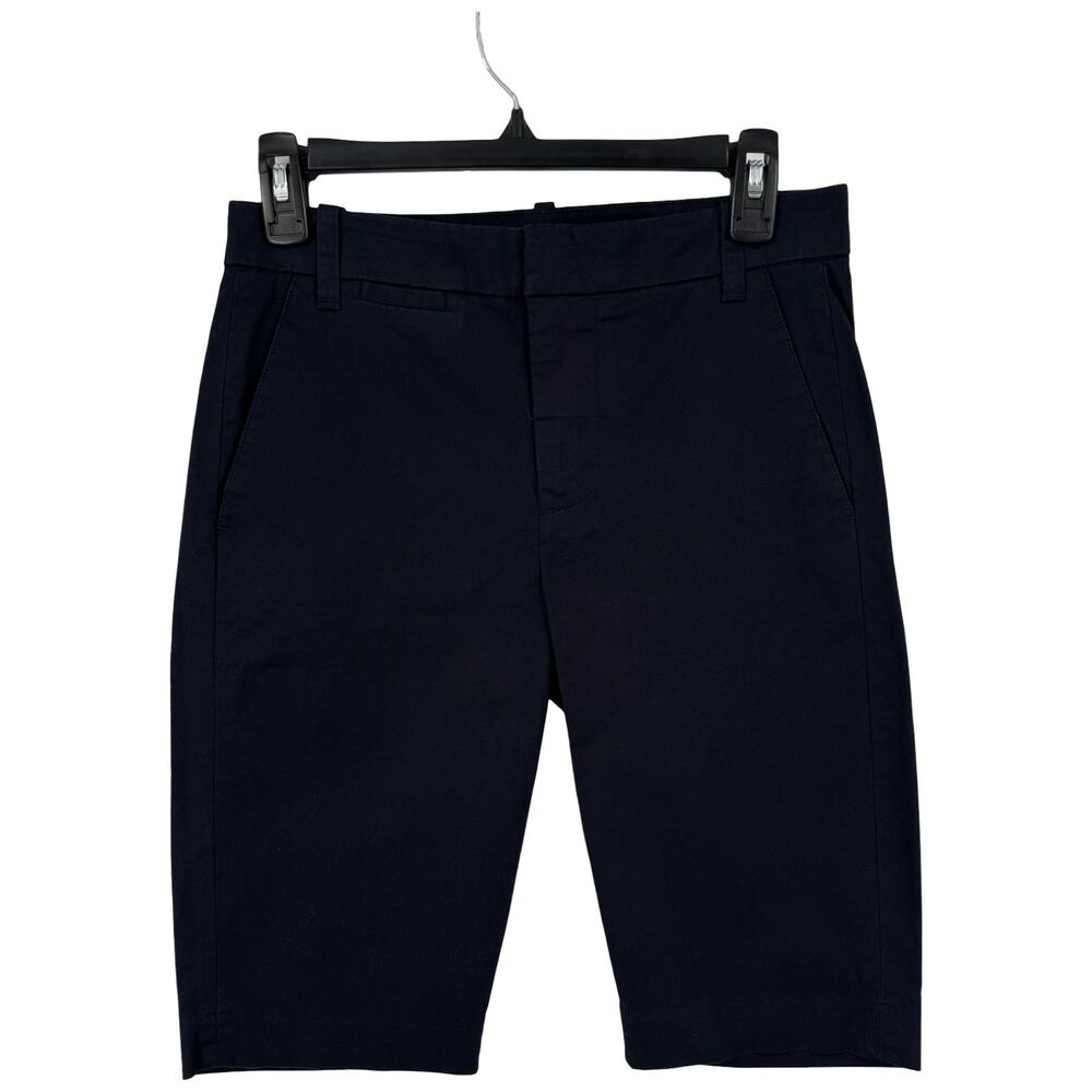 Vince coin pocket bermuda shorts navy blue size 2
